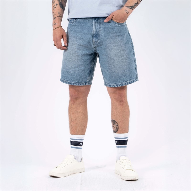 Marcus Herre Justin 2236 Denim Shorts Light Blue Snow - Billede 1