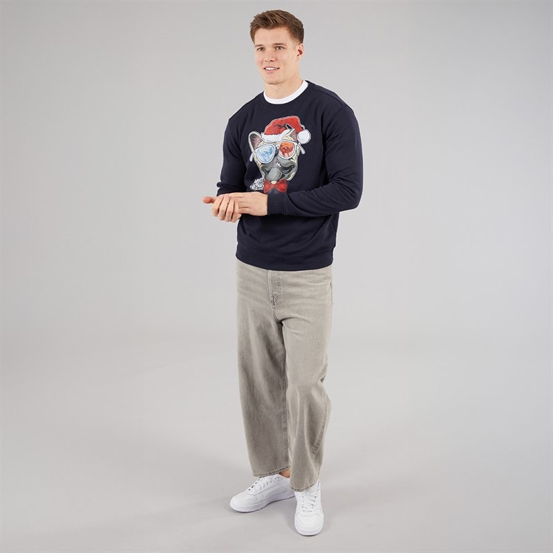 Marcus Herre Jule Sweatshirt Dark Navy - Billede 4