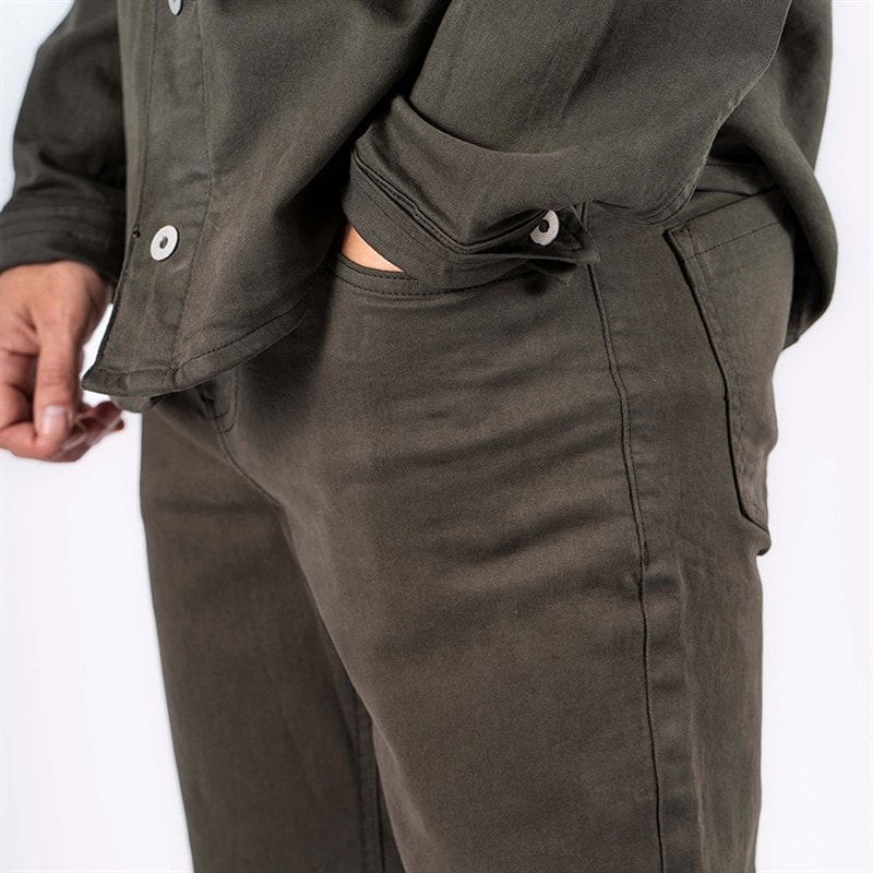 Marcus Herre Ike Jeans Olive Green - Billede 2