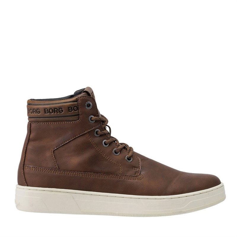 BJORN BORG Herre Game High T1055 Sneakers Cognac - Billede 1