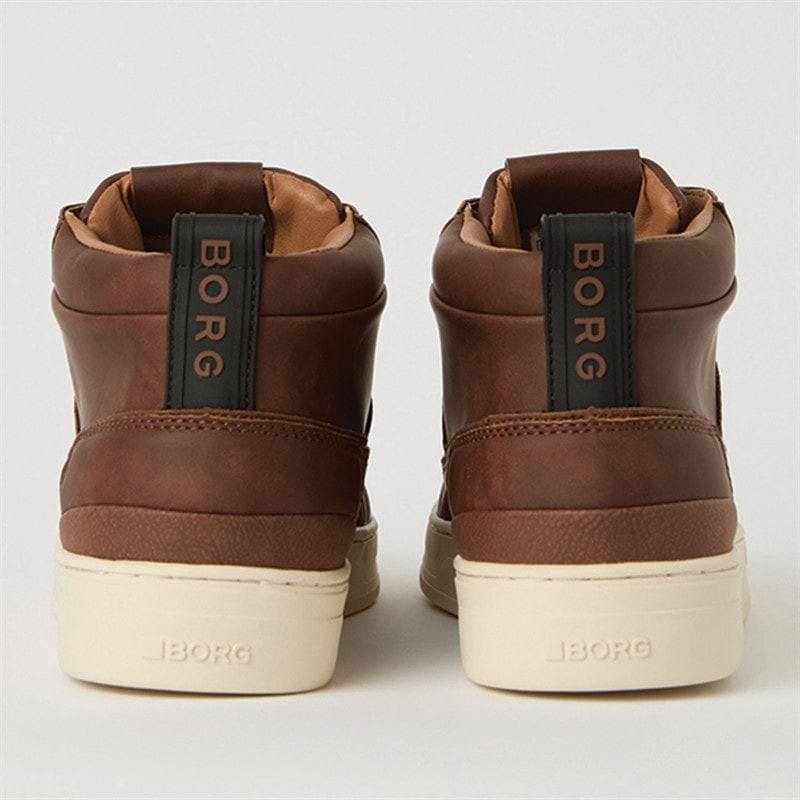 BJORN BORG Herre Game Mid T1050 Sneakers Cognac - Billede 2
