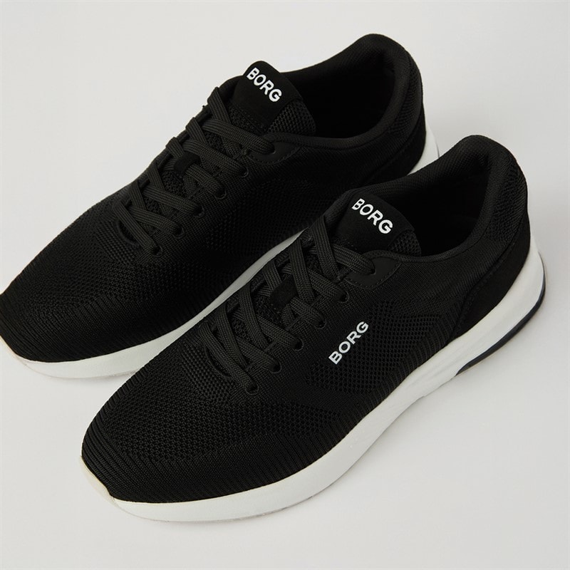 BJORN BORG Herre Rally R3000 Sneakers Sort - Billede 3
