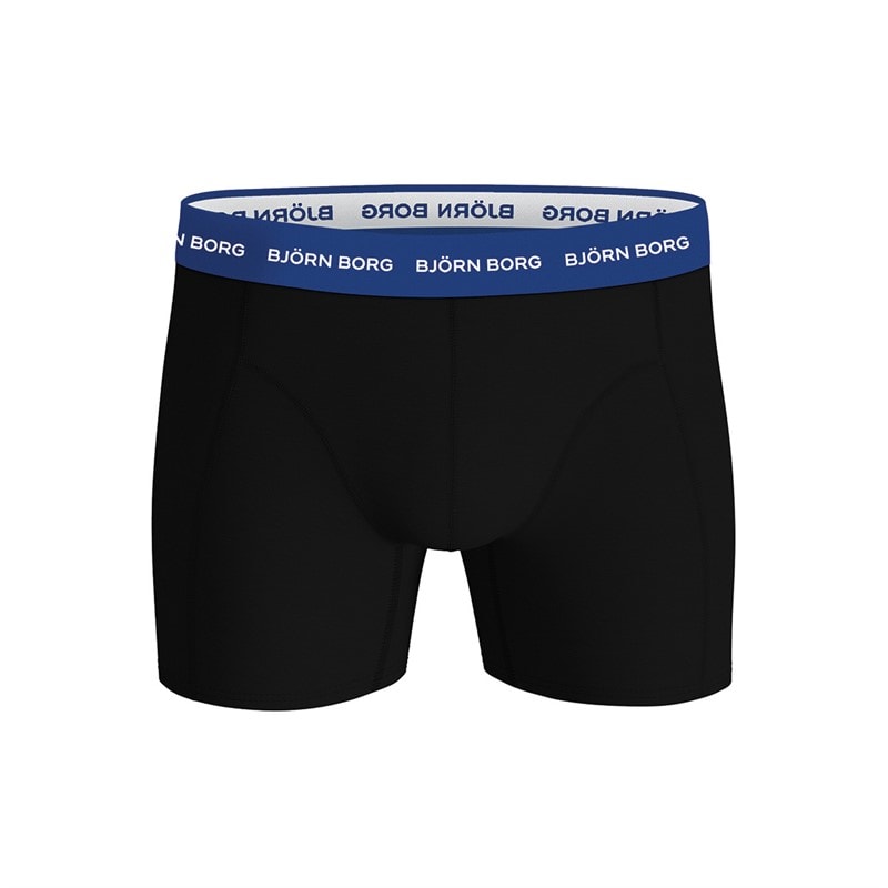 BJORN BORG Herre Fem Pak Bomuld Stretch Boxers Multi pak 1 - Billede 3