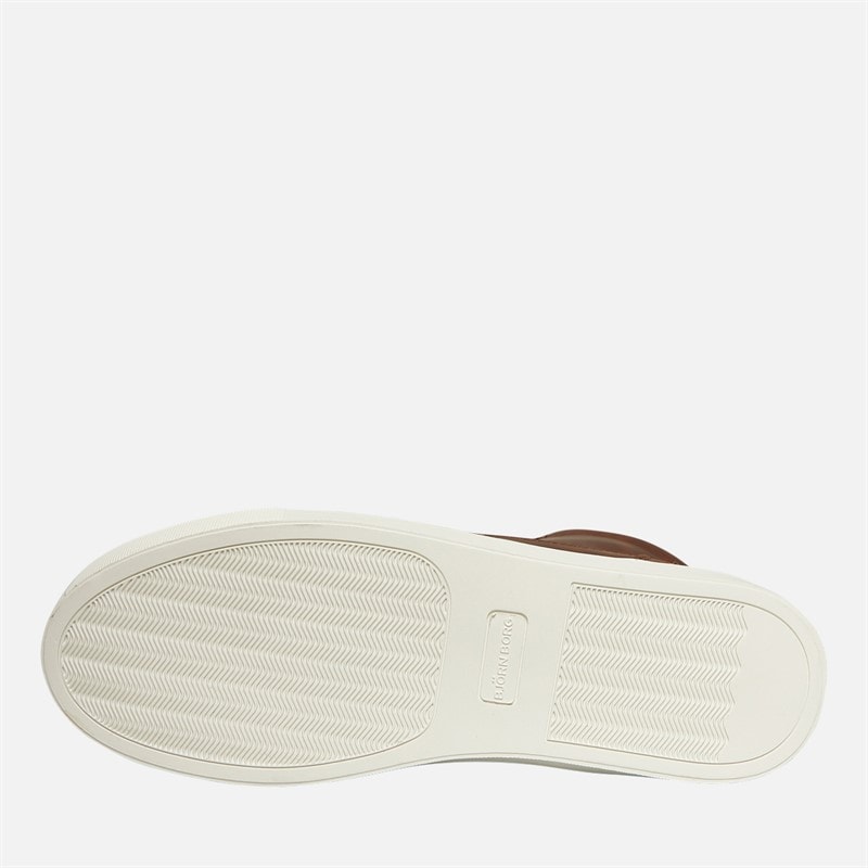 BJORN BORG Herre T275 High FNG Sneakers Tan - Billede 2