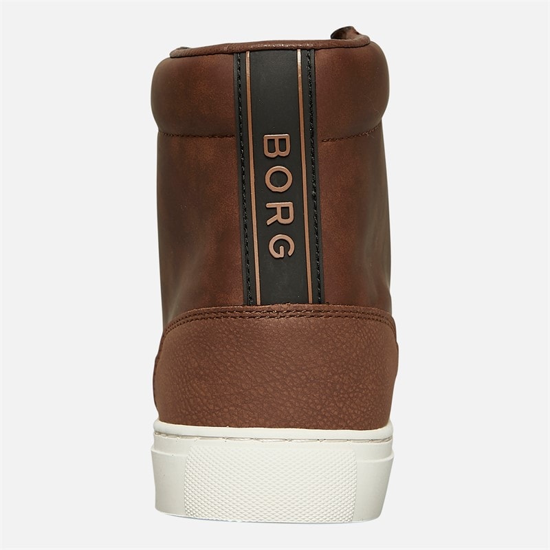 BJORN BORG Herre T275 High FNG Sneakers Tan - Billede 3