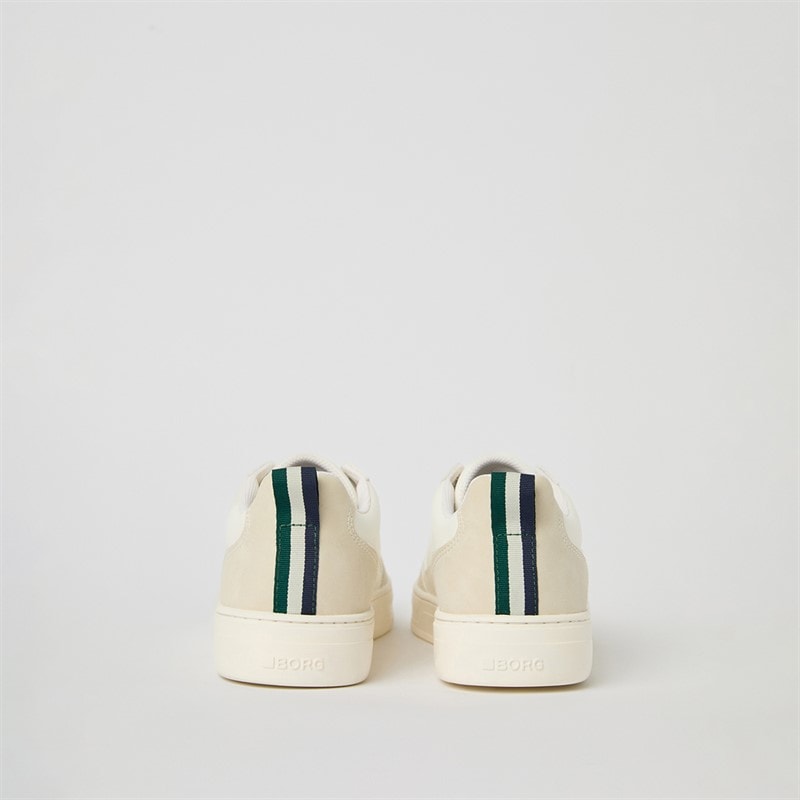 BJORN BORG Herre Game Lave Sneakers Hvid - Billede 4