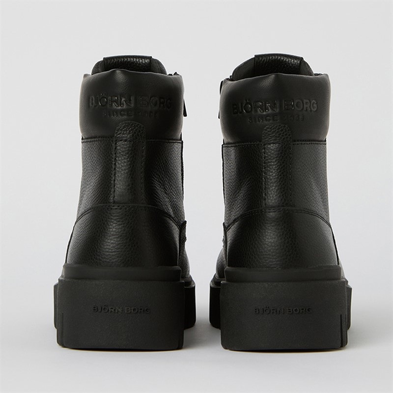 BJORN BORG Dame H300 Hiker Mid Støvler Sort - Billede 2