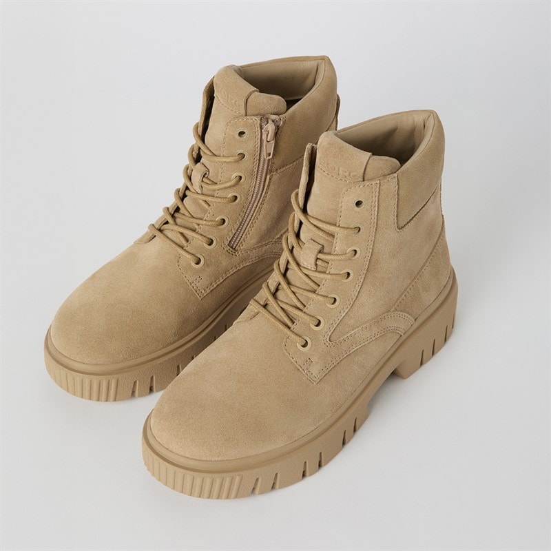 BJORN BORG Dame H300 Hiker Mid Støvler Sand - Billede 3
