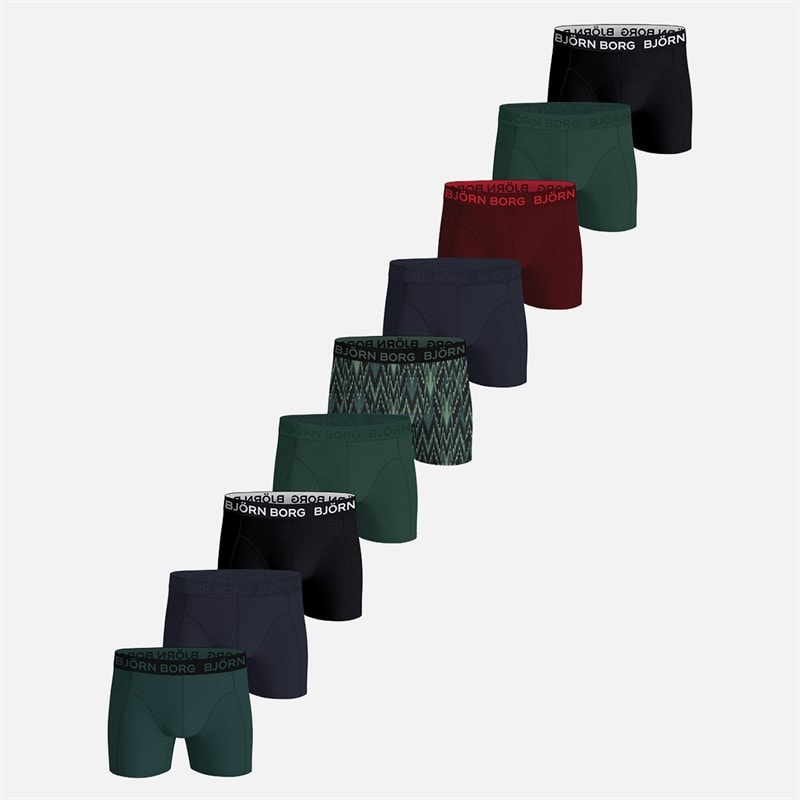 BJORN BORG Herre ni pak bomuld stretch boxers Multipack 1 - Billede 1