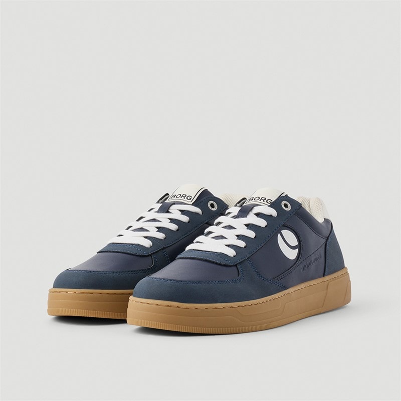 BJORN BORG Herre Challenger Lave Sneakers Marineblå - Billede 2