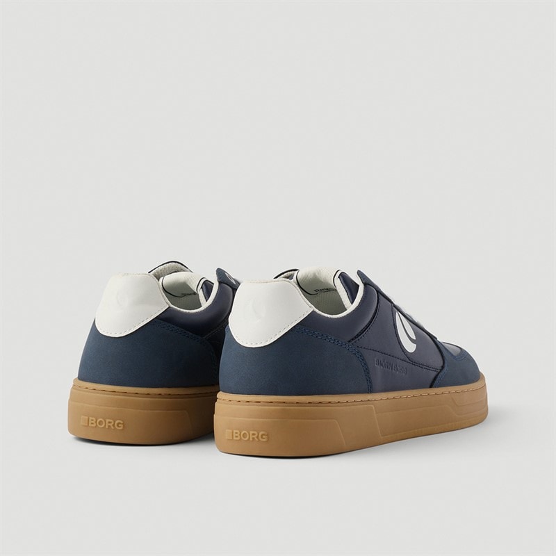 BJORN BORG Herre Challenger Lave Sneakers Marineblå - Billede 3
