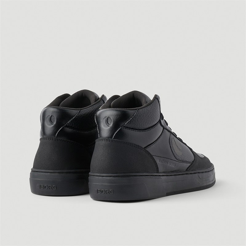 BJORN BORG Herre Challenger Mellemsko Sneakers Sort - Billede 3