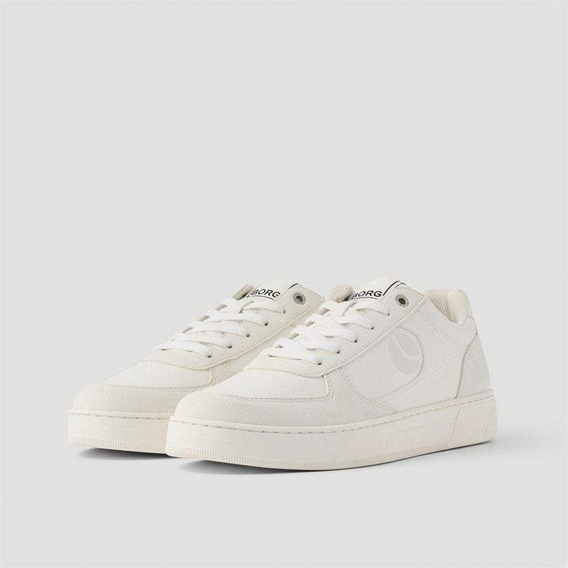 BJORN BORG Herre Challenger Lave Sneakers Hvid - Billede 2