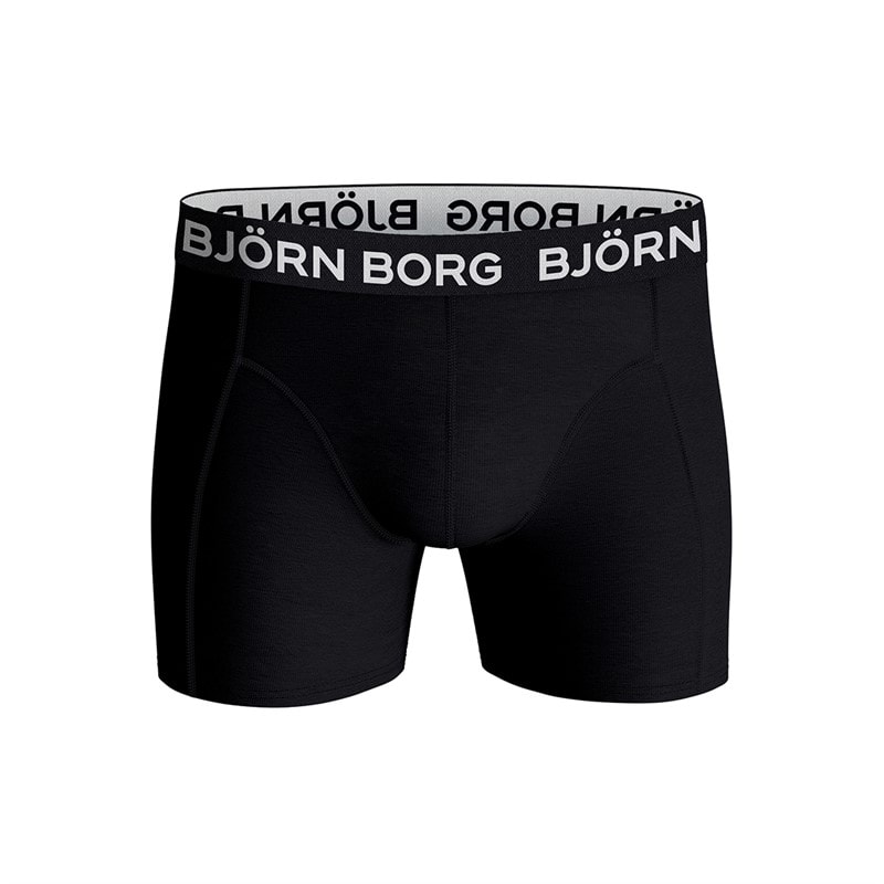 BJORN BORG Herre Fem Pak Bomuld Stretch Boksershorts Multipack 2 - Billede 2