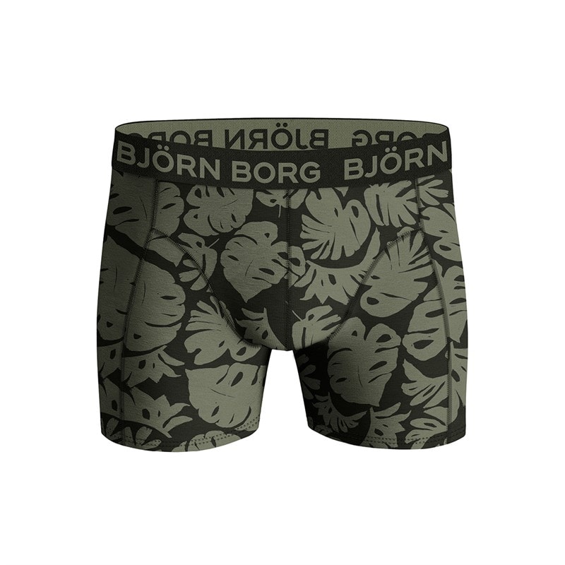 BJORN BORG Herre Fem Pak Bomuld Stretch Boksershorts Multipack 2 - Billede 3
