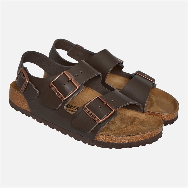 Birkenstock Milano ankelrem sandaler mørkebrun - Billede 2