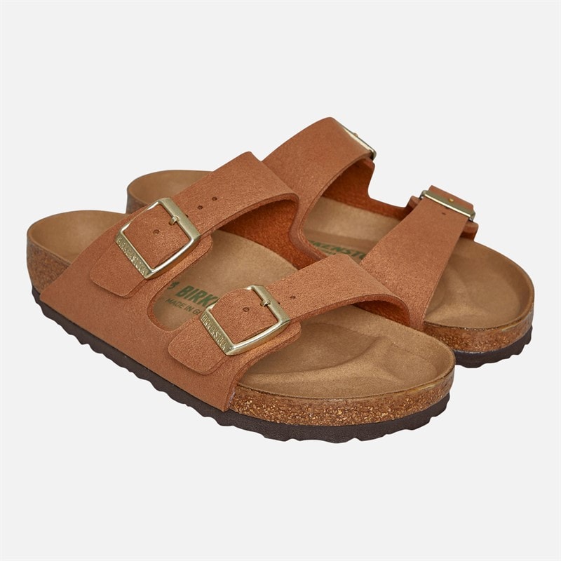 Birkenstock Dame Arizona Dobbelt Rem Sandaler Soft Pecan - Billede 2