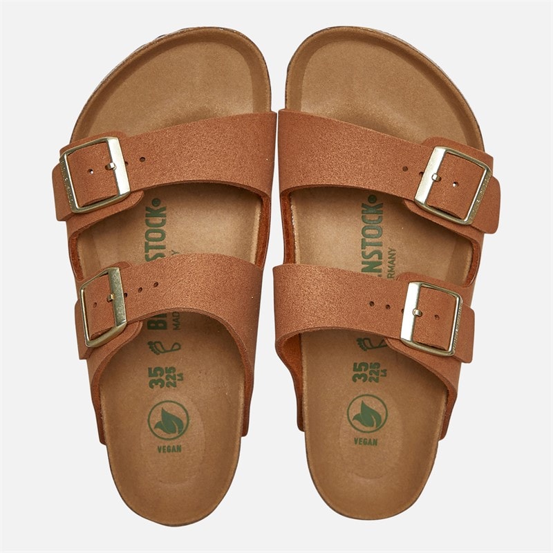 Birkenstock Dame Arizona Dobbelt Rem Sandaler Soft Pecan - Billede 3