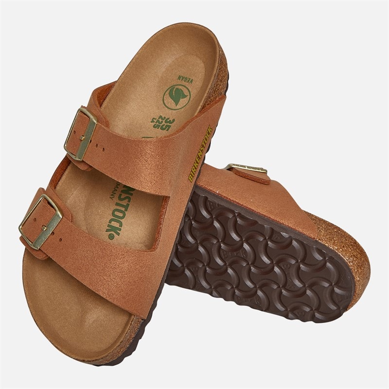 Birkenstock Dame Arizona Dobbelt Rem Sandaler Soft Pecan - Billede 4