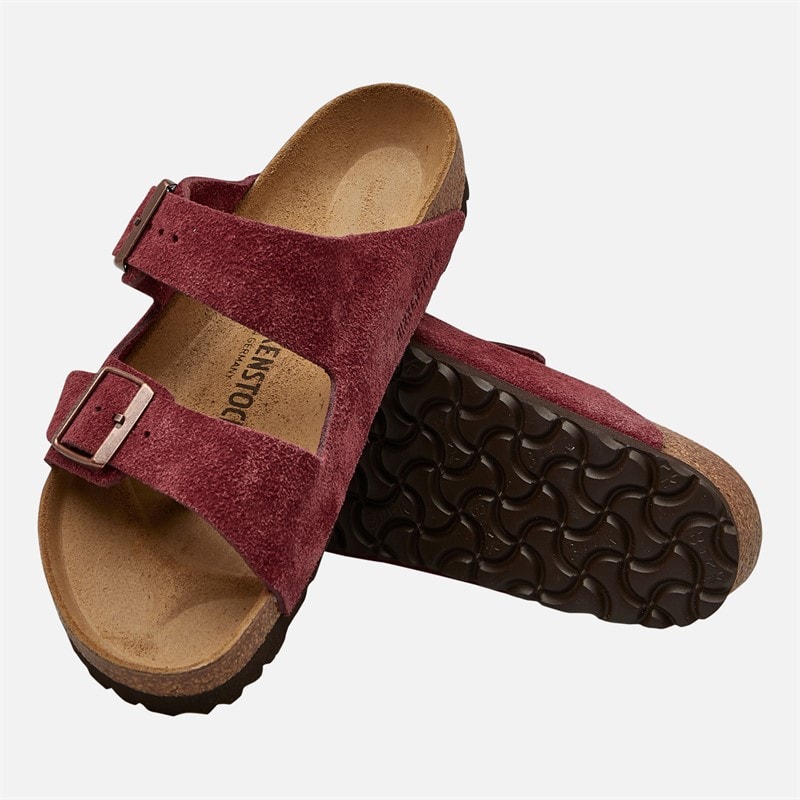 Birkenstock Herre Arizona Dobbelt Rem Sandaler Zinfandel - Billede 4
