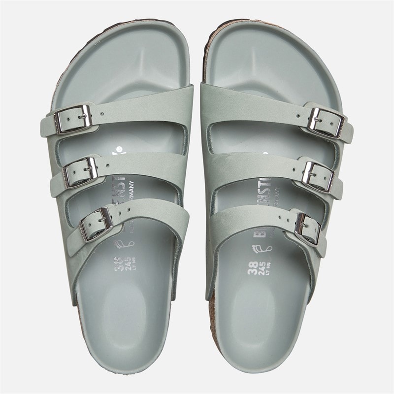 Birkenstock Dame Florida Tre Rem Sandaler Pure Sage - Billede 3