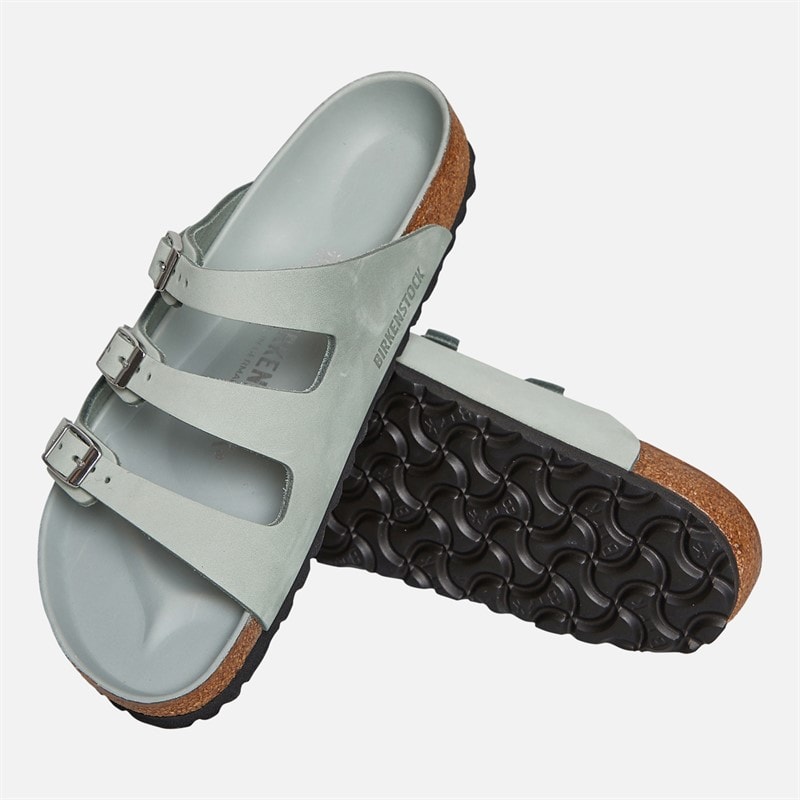Birkenstock Dame Florida Tre Rem Sandaler Pure Sage - Billede 4