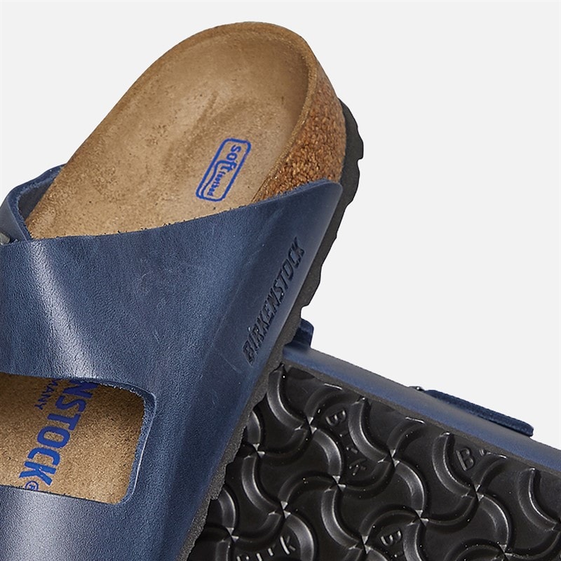 Birkenstock Dame Arizona Dobbelt Rem Sandaler Blå - Billede 5