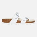 Birkenstock Dame Mayari Dobbelt Rem Sandaler Hvid