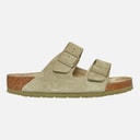 Birkenstock Arizona Dobbelt Rem Sandaler Faded Khaki