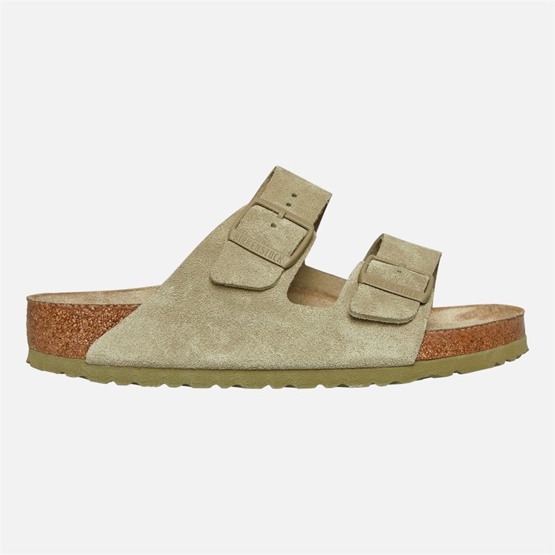 Birkenstock Arizona Dobbelt Rem Sandaler Faded Khaki