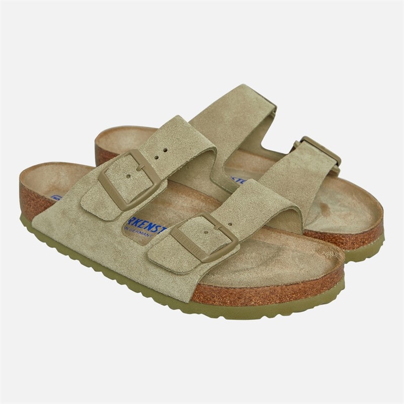 Birkenstock Arizona Dobbelt Rem Sandaler Faded Khaki - Billede 2