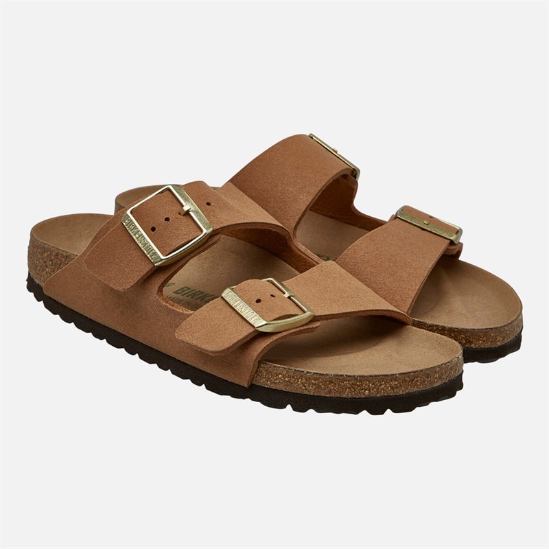 Birkenstock Dame Arizona Sandaler Med Dobbelt Spænde Soft Pecan - Billede 3