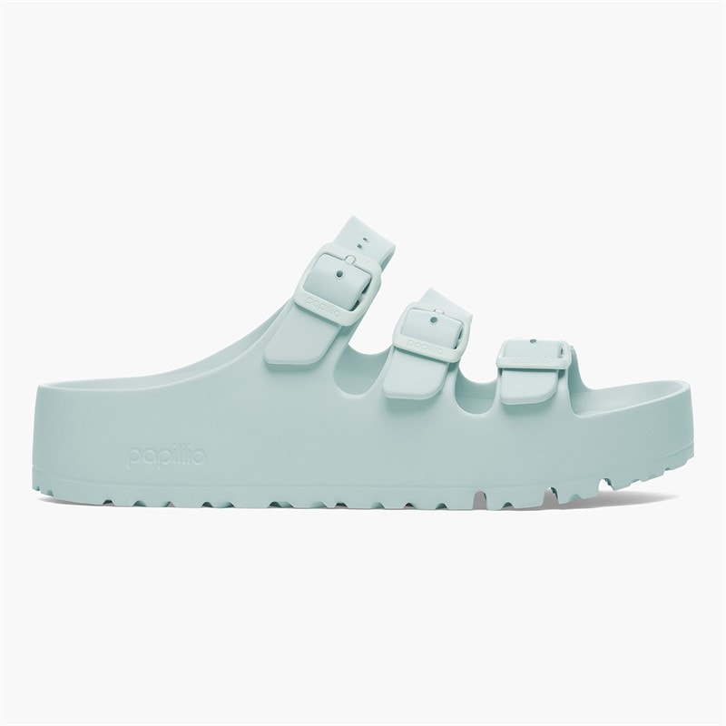 Birkenstock Dame Florida Triple Spænde Eva Platform Sandaler Surf Green - Billede 2