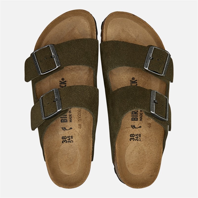 Birkenstock Arizona Dobbelt Spænde Sandaler Thyme - Billede 3