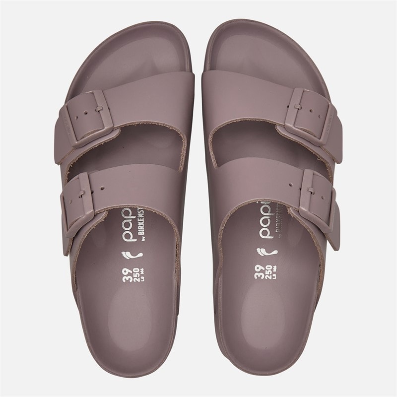 Birkenstock Dame Arizona Flex Platform Sandaler med Dobbelt Spænde Faded Purple - Billede 3