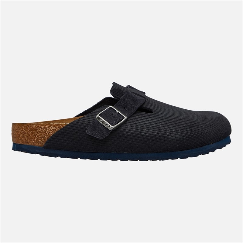 Birkenstock Herre Boston Corduroy Klipklapper Midnight