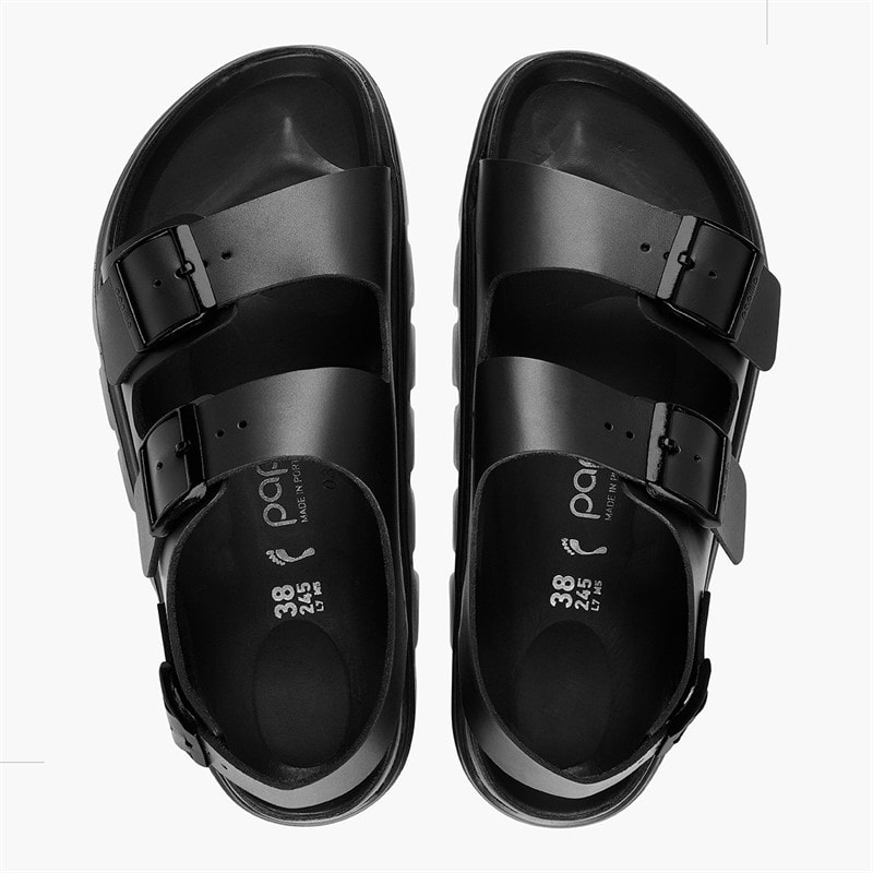 Birkenstock Dame Milano chunky sandaler Sort - Billede 3