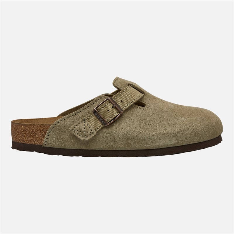 Birkenstock Boston Clogs Faded Khaki - Billede 1