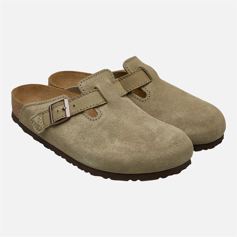 Birkenstock Boston Clogs Faded Khaki - Billede 2