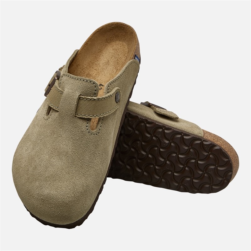 Birkenstock Boston Clogs Faded Khaki - Billede 4