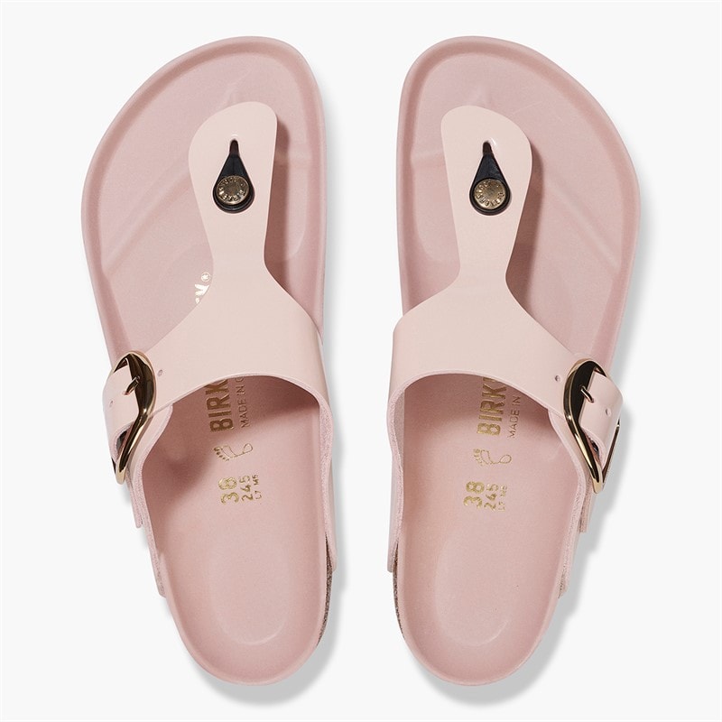 Birkenstock Dame Gizeh Big Buckle Tårem Sandaler Light Rose - Billede 3
