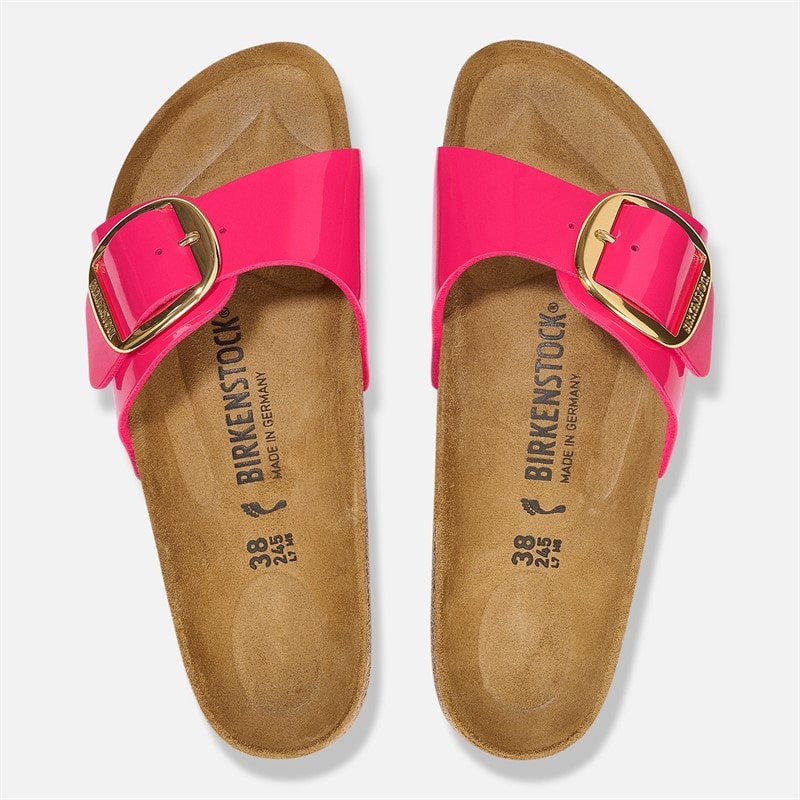 Birkenstock Dame Madrid Big Buckle Sandaler Fuchsia Fusion - Billede 3