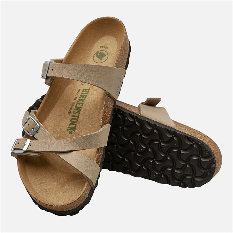 Birkenstock Dame Franca Sandaler Soft Grey - Billede 4