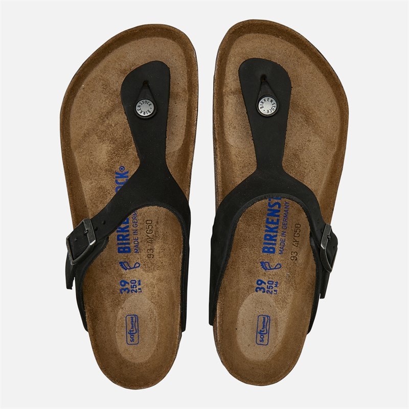 Birkenstock Dame Gizeh tårem sandaler Sort - Billede 3
