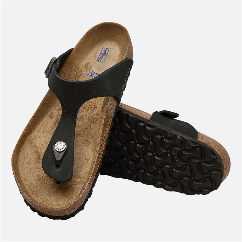 Birkenstock Dame Gizeh tårem sandaler Sort - Billede 4