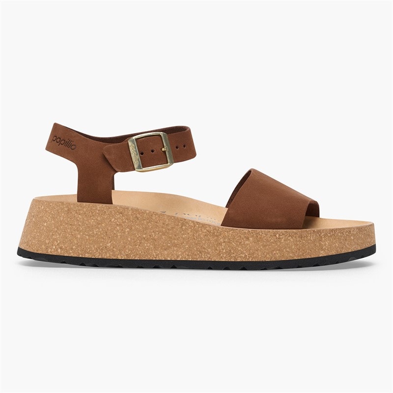 Birkenstock Dame Glenda Ankelrem Sandaler Dark Tea - Billede 2