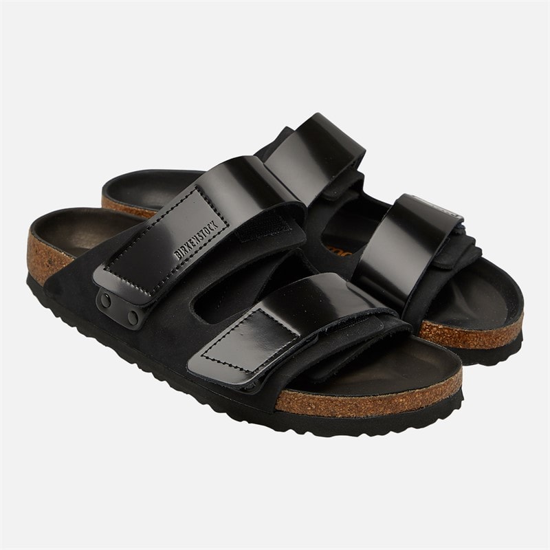 Birkenstock Dame Uji Dobbelt Rem Sandaler Sort - Billede 2