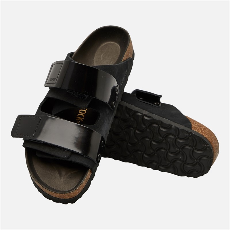 Birkenstock Dame Uji Dobbelt Rem Sandaler Sort - Billede 4