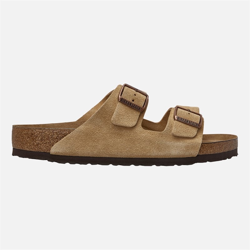Birkenstock Herre Arizona Dobbelt Spænde Sandaler Latte Cream - Billede 1