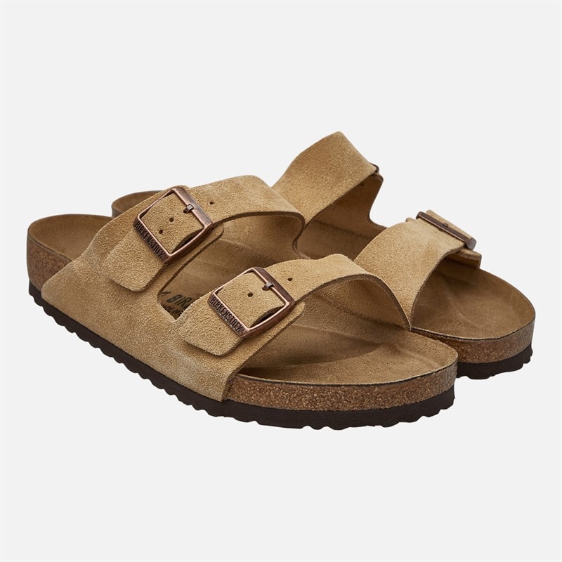 Birkenstock Herre Arizona Dobbelt Spænde Sandaler Latte Cream - Billede 2
